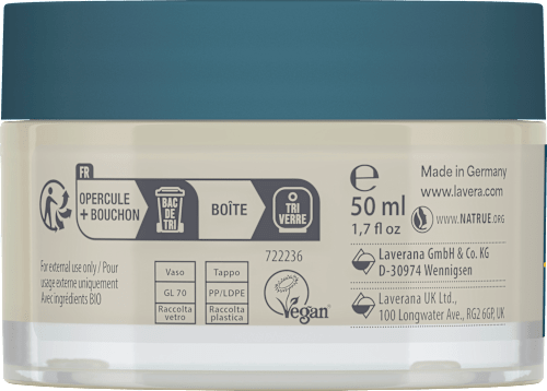 Anti Falten Nachtcreme Q10 Basis Sensitiv lavera NATURKOSMETIK