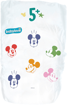 Pieluszki Premium, rozmiar 5+, juniorplus, 11-18 kg babylove