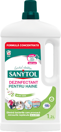 Dezinfectant haine aloe vera 22 spălări SANYTOL