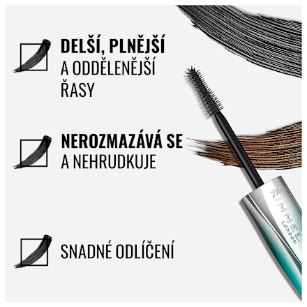 řasenka Wonder' Extension 001 černá RIMMEL LONDON