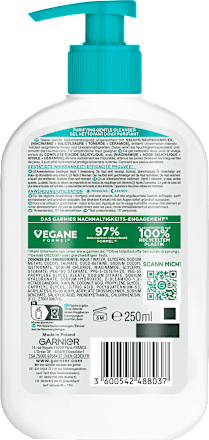 Reinigungsschaum Hautklar Hydrating Deep Cleanser Garnier Skin Active