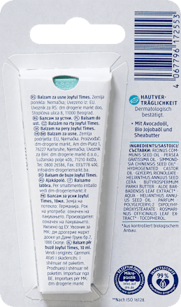 Lippenpflege Balsam Joyful Times 30 Jahre Balea