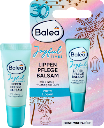 Lippenpflege Balsam Joyful Times 30 Jahre Balea