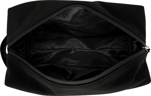 Kulturbeutel Herren schwarz Nylon  manòu