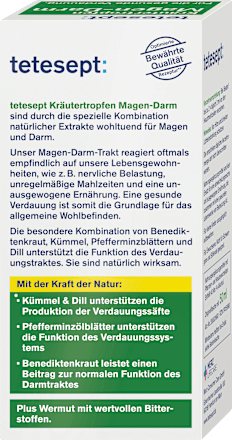 Kräutertropfen Magen-Darm tetesept