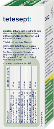 Kräutertropfen Magen-Darm tetesept