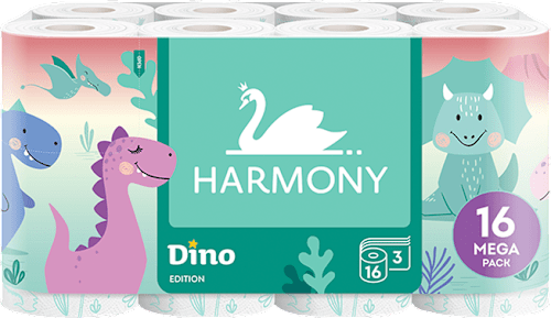 Toaletný papier Dino Edition 16x132 Harmony