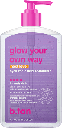 Gel za samotamnjenje Glow your own way – insanely dark b.tan