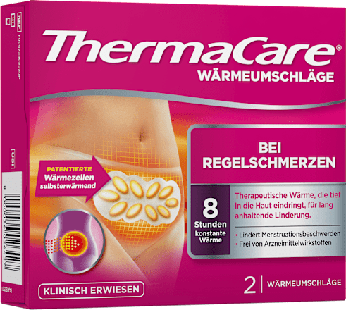 Thermacare Wärmeumschläge bei Regelschmerzen  ThermaCare