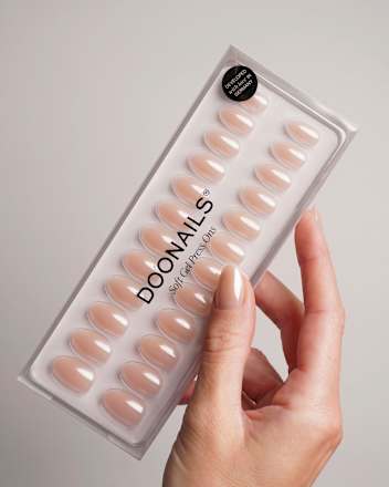 Künstliche Nägel, Soft Gel Press Ons Prosecco Doonails