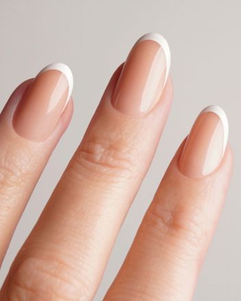 Künstliche Nägel, Soft Gel Press Ons Classic French Doonails