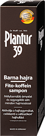 Fito-koffein sampon, barna hajra Plantur 39