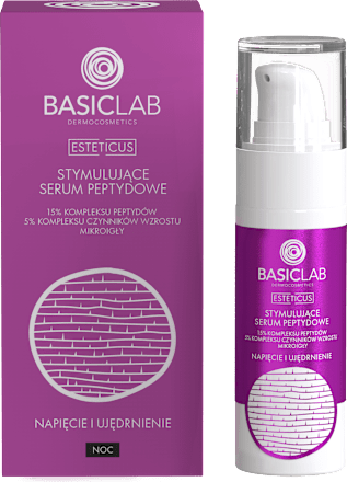 Serum stymulujące peptydowe mikroigłowe Esteticus BASICLAB
