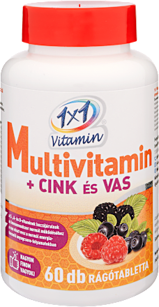 Multivitamin+Cink+Vas retard tabletta 1X1 Vitamin