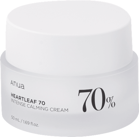 Upokojujúci pleťový krém Heartleaf 70 Intense Anua