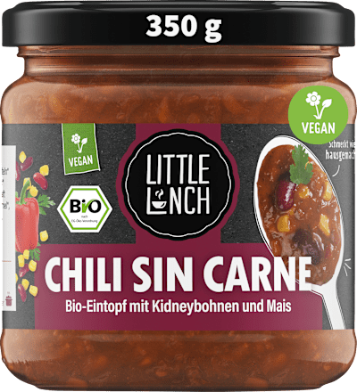 Eintopf Chili Sin Carne vegan Little Lunch