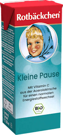 Minisaft Kleine Pause Rotbäckchen