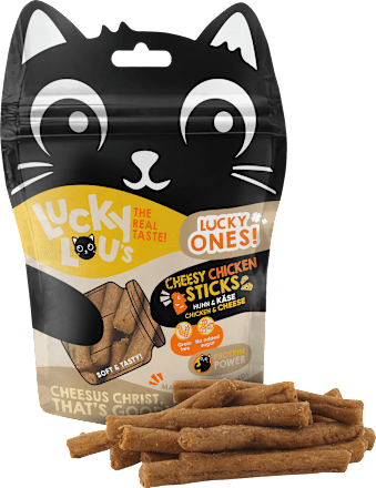 Katzenleckerli mit Käse & Huhn, lucky ones  Lucky Lou