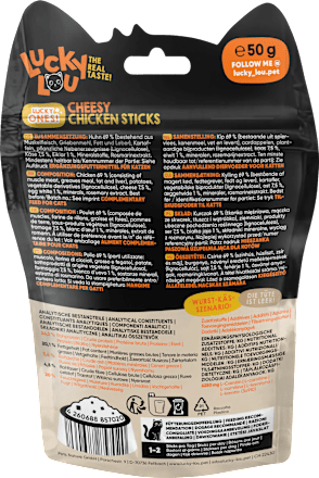 Katzenleckerli mit Käse & Huhn, lucky ones  Lucky Lou