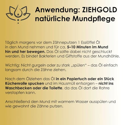 Mundziehöl Natural Ziehgold Energy HIMALAYA'S DREAMS