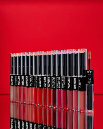 Lippenstift Infaillible 2-Step 435 Fearless Corail L'ORÉAL PARiS