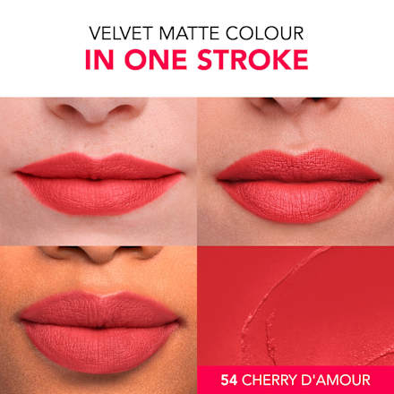 Velvet the Lipstick ruž za usne – 54 Cherry D'Amour BOURJOIS PARIS