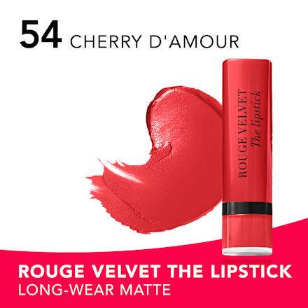Velvet the Lipstick ruž za usne – 54 Cherry D'Amour BOURJOIS PARIS