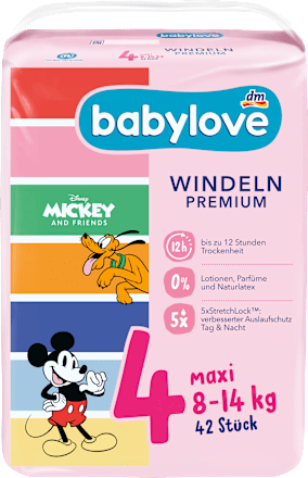 Premium pelene maxi vel. 4 (8-14 kg) babylove