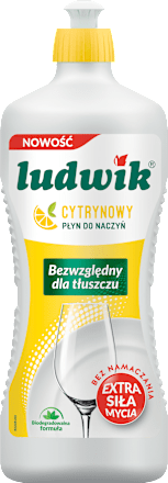 Płyn do mycia naczyń, cytrynowy LUDWIK