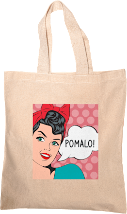 Pamučna vrećica – pomalo PONTES SALUTIS