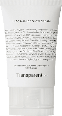 Gesichtscreme Glow Niacinamide Transparent Lab