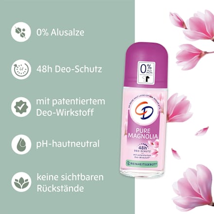 Deo Roll-on Pure Magnolia CD