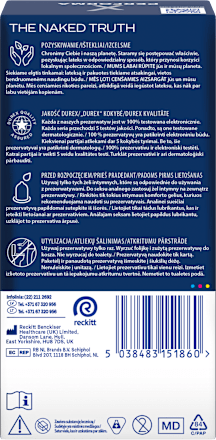 Prezerwatywy lateksowe Performa  Durex