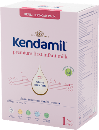 počáteční mléčná kojenecká výživa 1 Premium 0m Kendamil