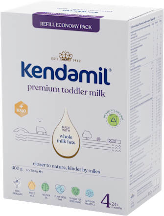 pokračovací mléčná kojenecká výživa 4 Premium +HMO 24m Kendamil