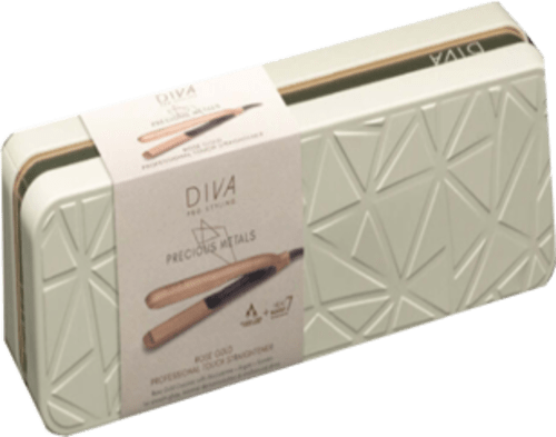 Glätteisen Precious Metals Professional Rose Gold  Diva