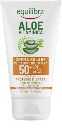 Crema solare SPF50+ Aloe Vitaminica equilibra