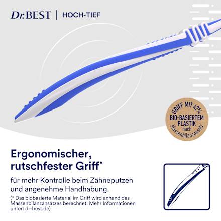 Zahnbürste Clean Hoch-Tief mittel Dr. Best