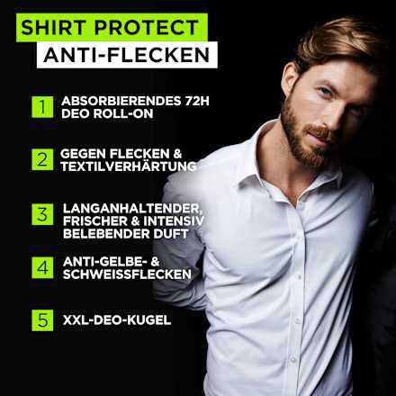 Men Expert Anti-Transpirant Roll-On Shirt Control L'ORÉAL PARiS MEN EXPERT