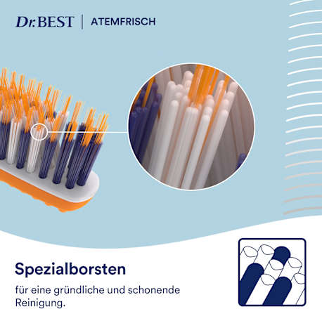 Zahnbürste Atemfrisch mittel sortiert Dr. Best
