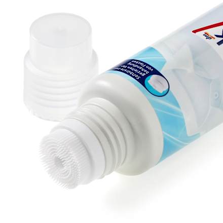 Sapone smacchiante liquido al fiele di bue con spazzola integrata Denkmit
