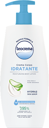 Crema corpo pump idratante Leocrema