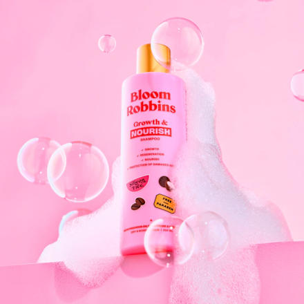 Vyživujúci šampón na výživu a rast vlasov Growth & NOURISH Bloom Robbins