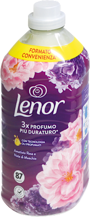 Ammorbidente concentrato Ametista Rosa e Note di Muschio Lenor