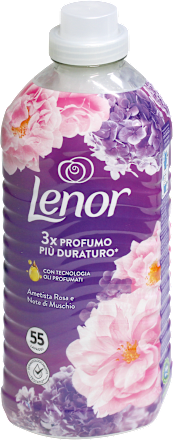 Ammorbidente concentrato Ametista Rosa e Note di Muschio Lenor
