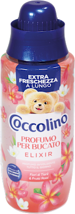 Profumo per bucato elixir fiori di tiarè e frutti rossi Coccolino
