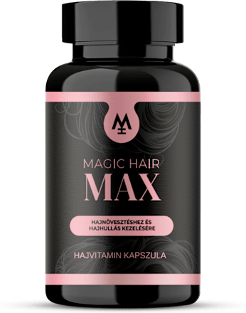MAX hajvitamin kapszula hajnövesztéshez és hajhullás kezelésére MAGIC HAIR