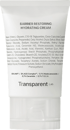 Gesichtscreme Barrier Restoring Hydrating Transparent Lab