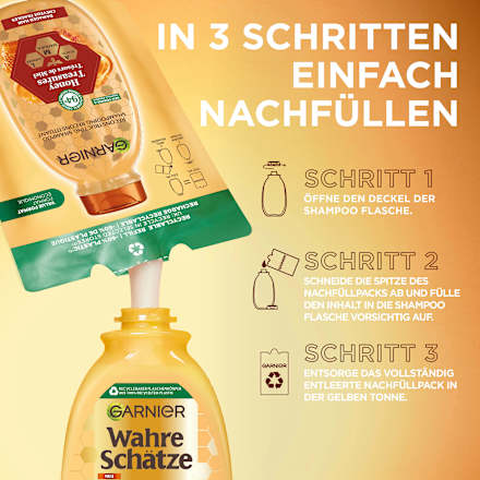 Shampoo Honig Nachfüllpack GARNIER