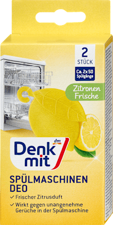 Mosogatógép illatosító Zitronen-Frische, citrus illattal Denkmit